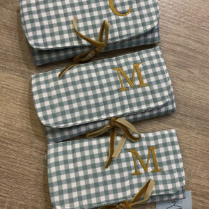 Joyero vichy hecho a mano