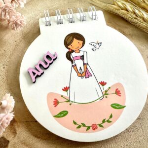 Cuadernitos personalizados para comuniones