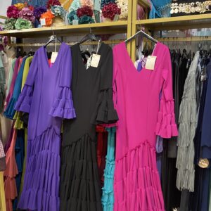 Vestido flamenca Agón para niñas/mujered muy bajitas