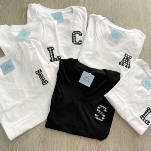 Camisetas iniciales vichy 16,50€