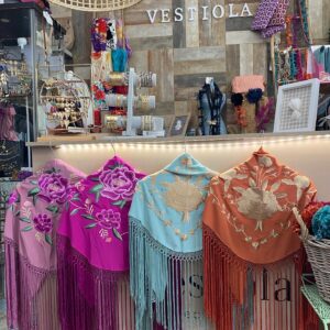 Mantones flamenca seda hechos a mano 65.50