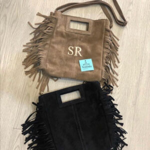 Bolso flecos piel 36,50€