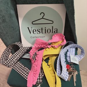 Cuelga llaves/móvil volantes hechos a mano 15.50€