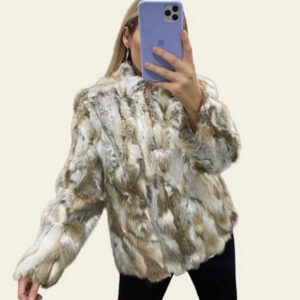 Abrigo piel conejo 65,50€ POR TALLAS PEDIR POR PRIVADO