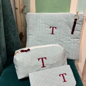 Funda de iPad, neceser y joyero de Vichy HECHO A MANO