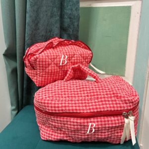 Juego de neceser y estuche cuadros