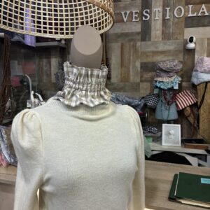 Cuellos de tela hechos a mano 18,50€