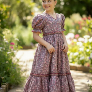 Vestido flamenca NIÑA florecitas 58.50€