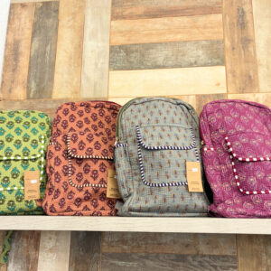 Mochilas de guata estampadas
