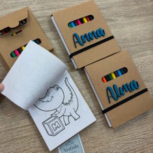 Cuadernitos para colorear personalizados